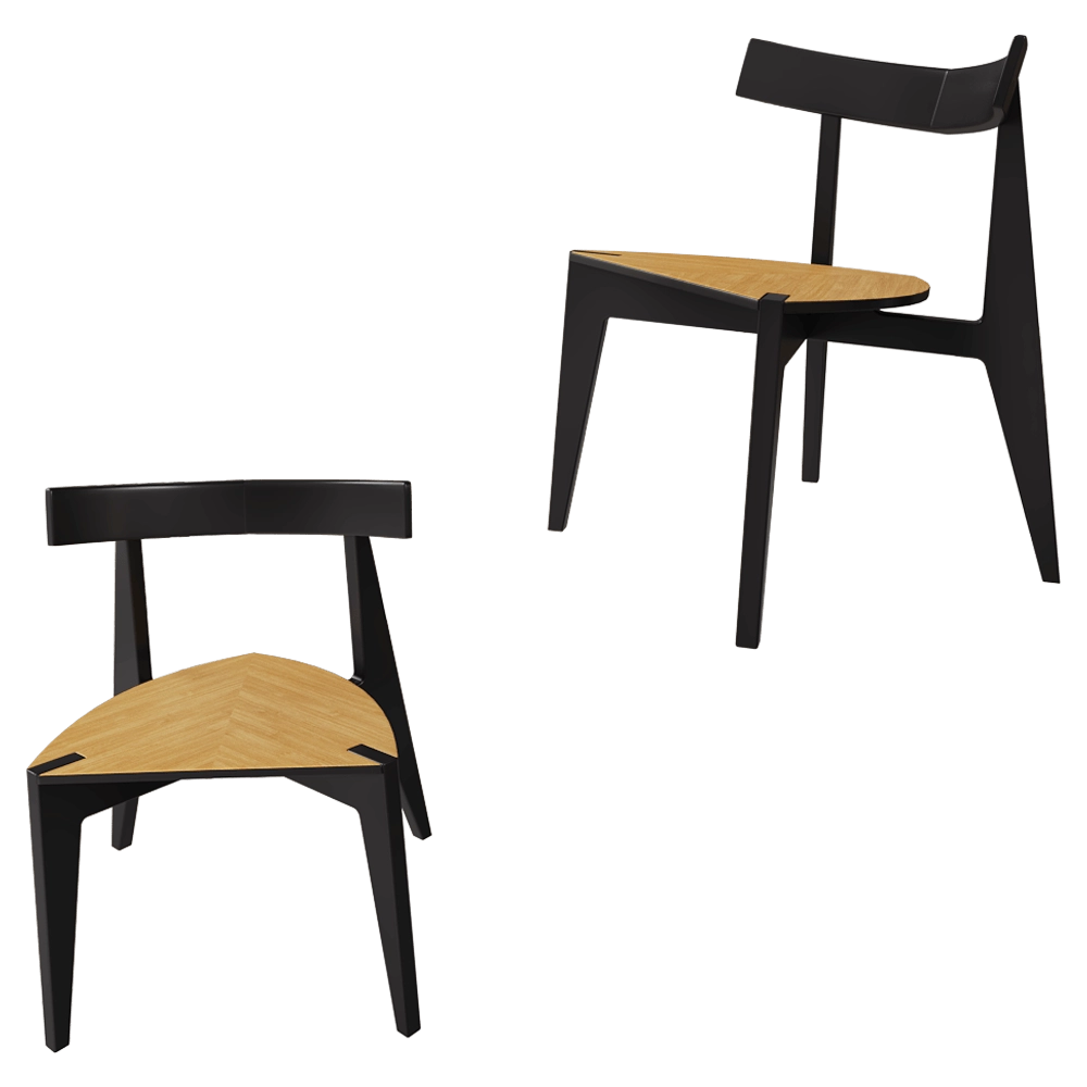 VOLOSHEK  - Chair Voloshel №1 3D Model