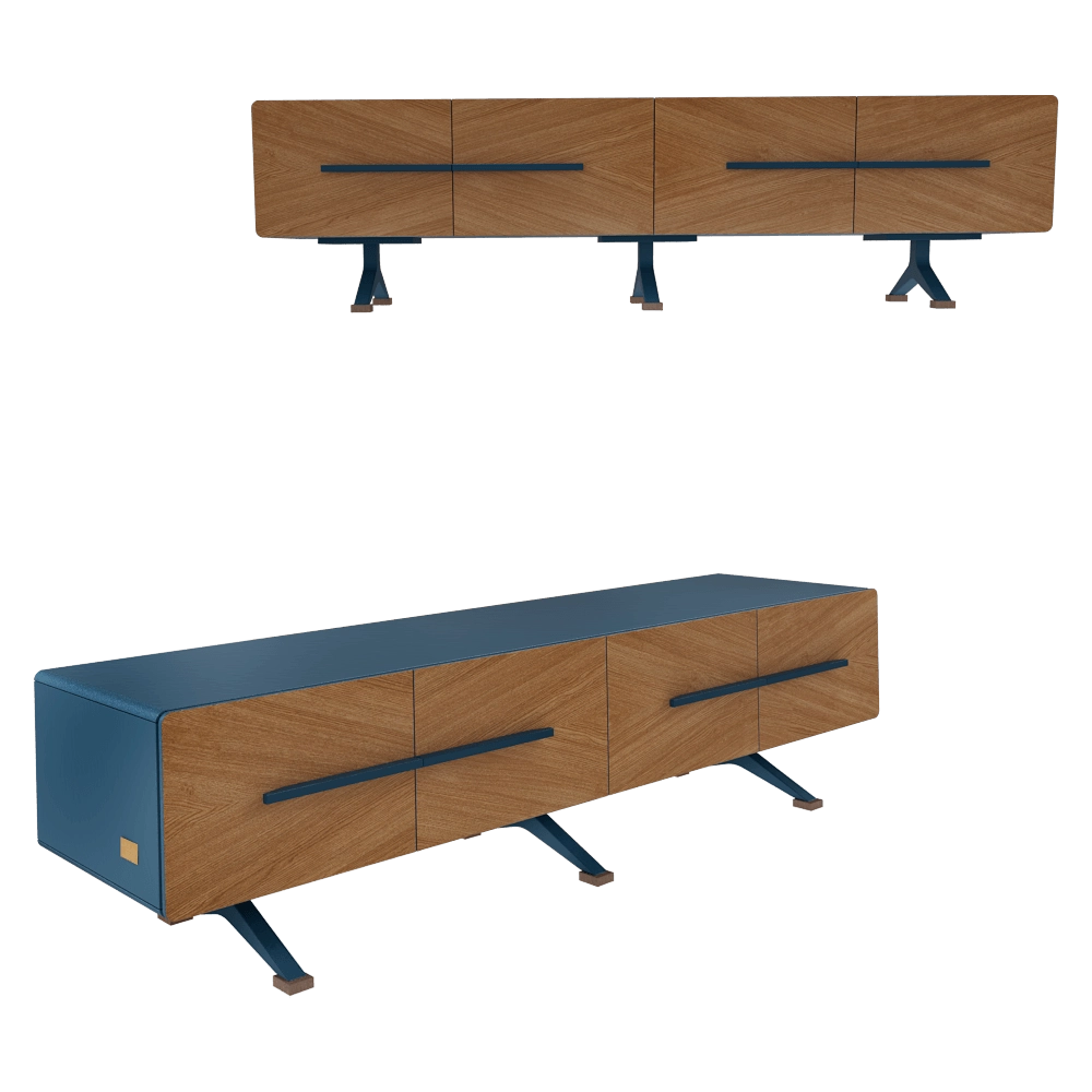 VOLOSHEK - Console & TV Stand Century 3D Model