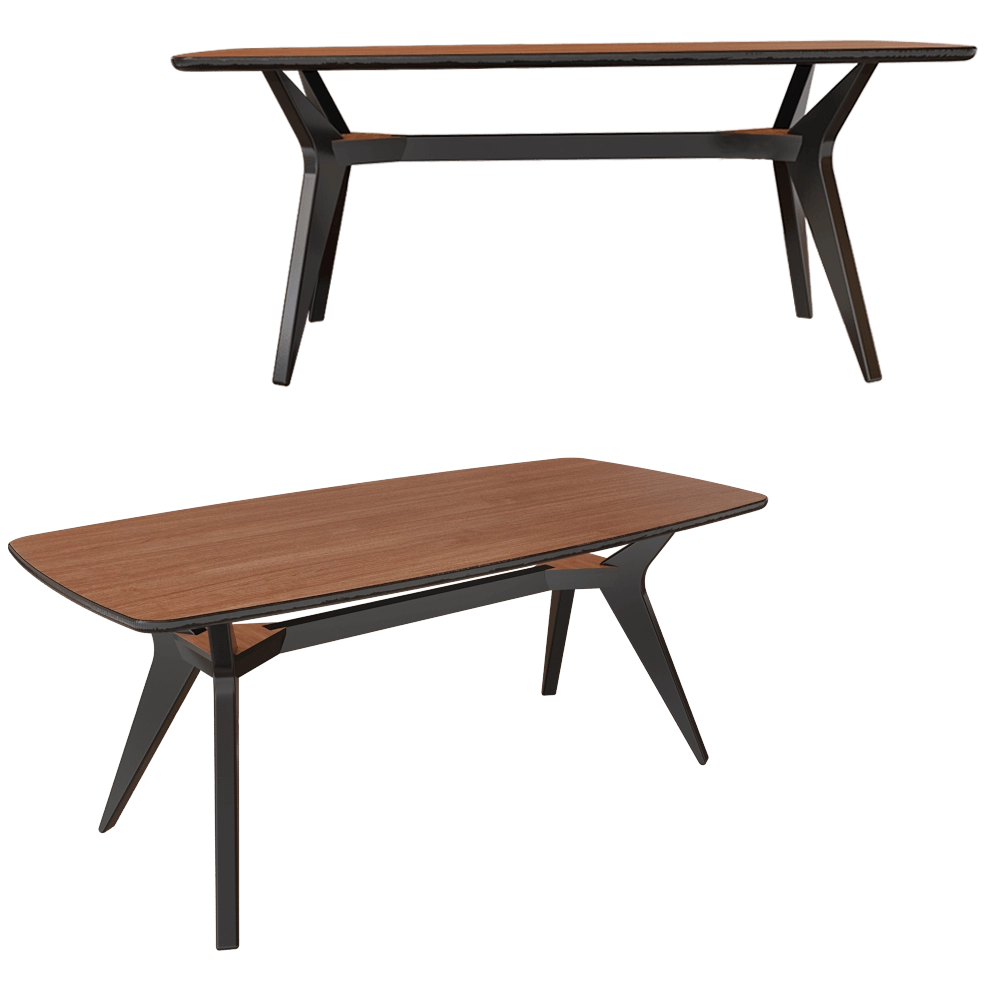 VOLOSHEK  - Dining table Boomerang 3D Model