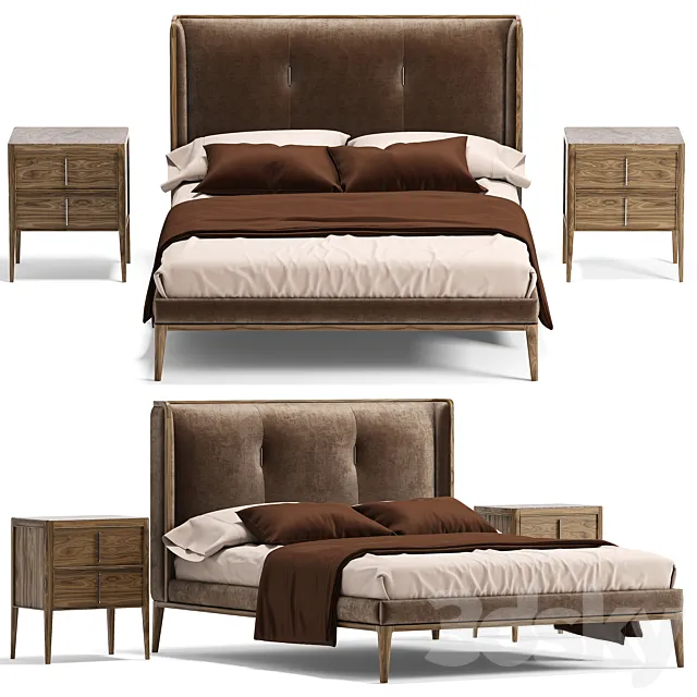 Volpi hanna bed 3DModel