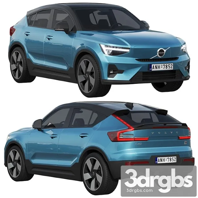Volvo c40 recharge Free Download