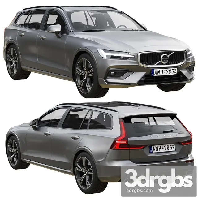 Volvo V60 3D Model Free