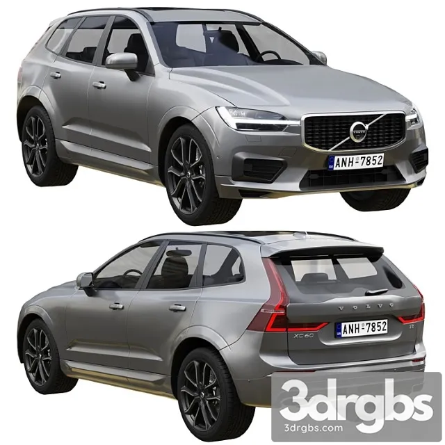 Volvo xc60 r-design 2 3D Model Free