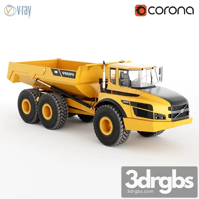 Volvoa40g 3D Model Free