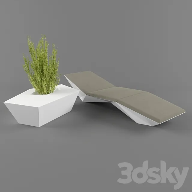 Vondom _ FAS TUMBONA 3D Model