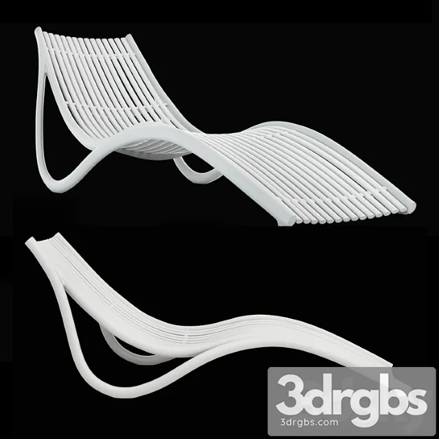Vondom Ibiza Sun Lounger By Eugeni Quitllet 3D Model Free