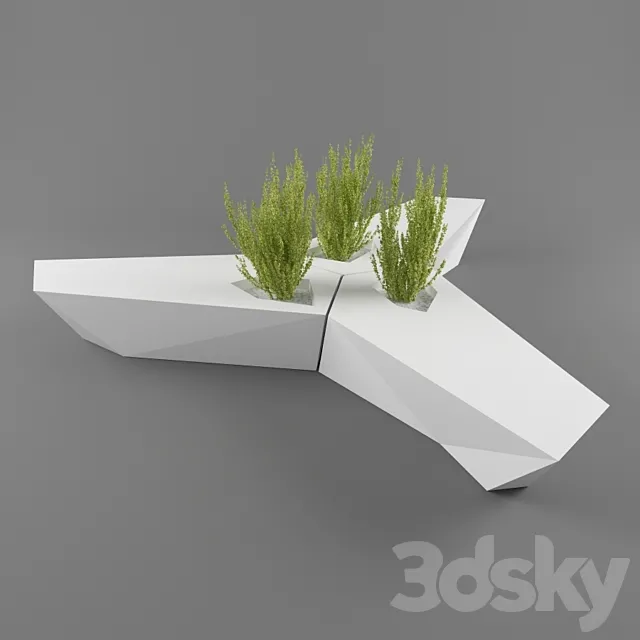 Vondome _ BENCH FAZ 3DModel