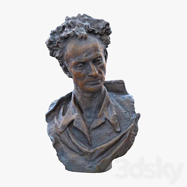 Voronov Natan Moiseevich (1916 - 1978) 3D Model