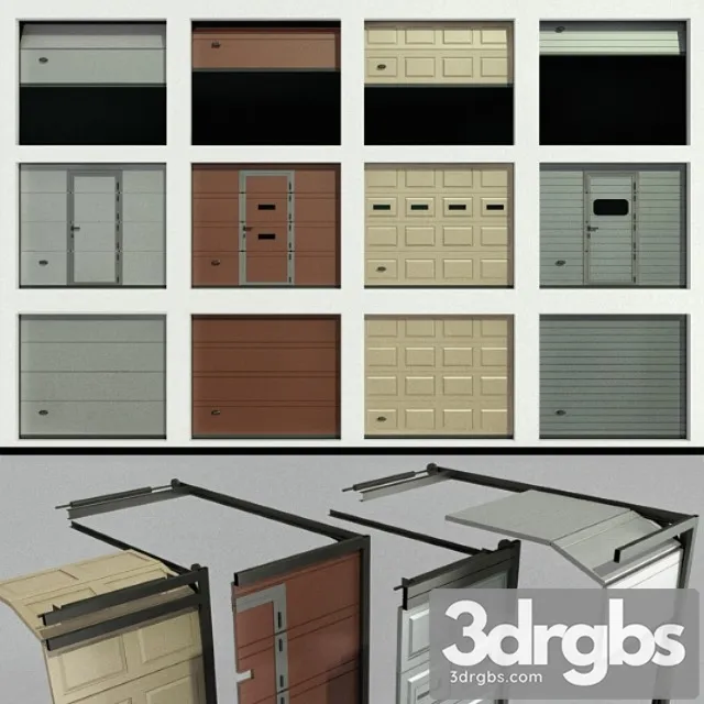 Vorota Dlia Garazha Ili Sklada 3D Model Free