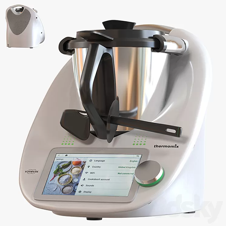 Vorwerk Thermomix TM6 3D Model