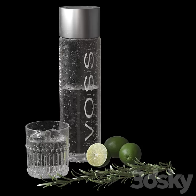 VOSS decor set 3D Model Free