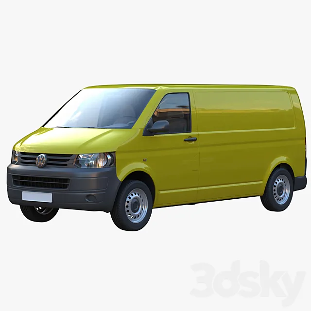 VW Transpoter T5 Cargo LBW Free Download