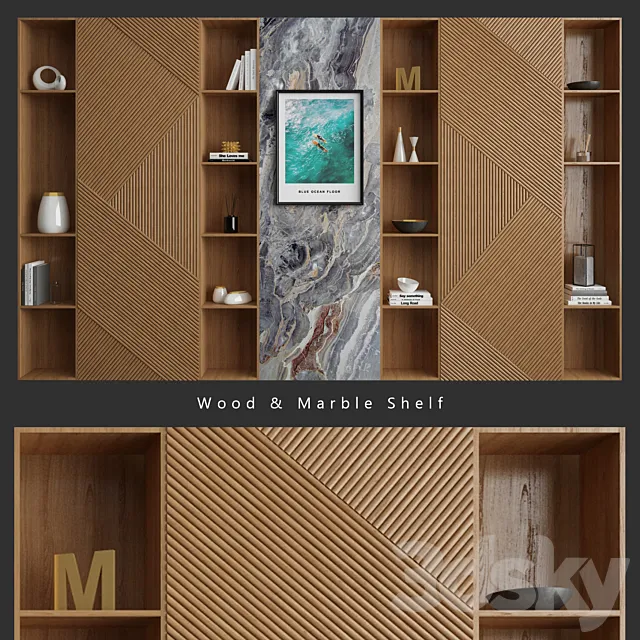 W & M Shelf 3DModel