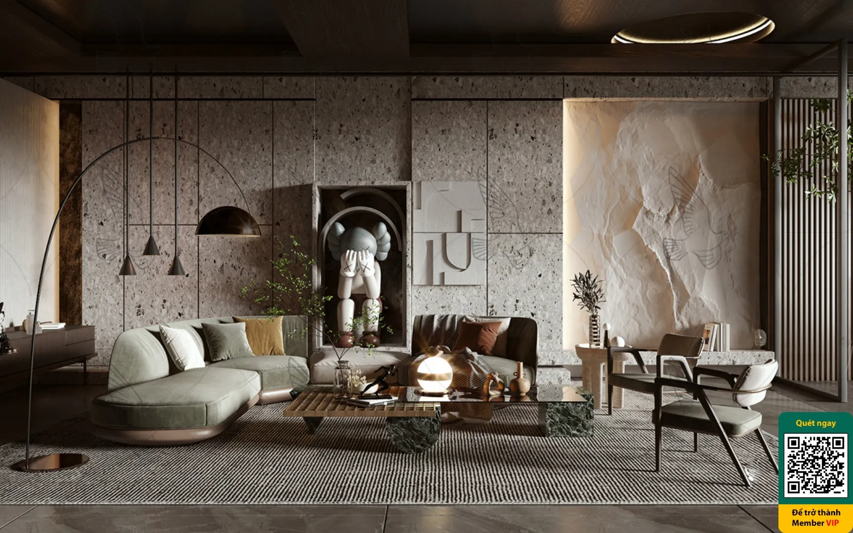 Wabi Sabi 3D model - 009 - 3648