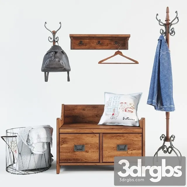 Wade bench 2 3D Model Free