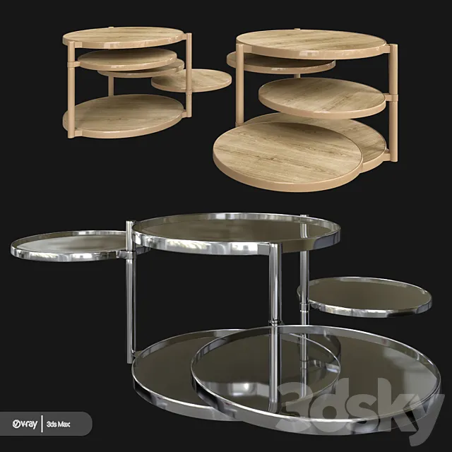 Wade logan cotham coffee table 3DModel