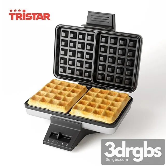 Waffle Iron Tristar WF 2141 3D Model Free