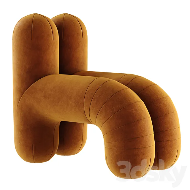 Waldo Chair by Pietro Franceschini 3DModel