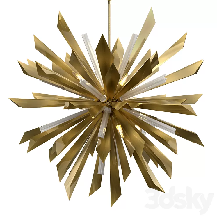 WALDORF LARGE CHANDELIER 3D Model