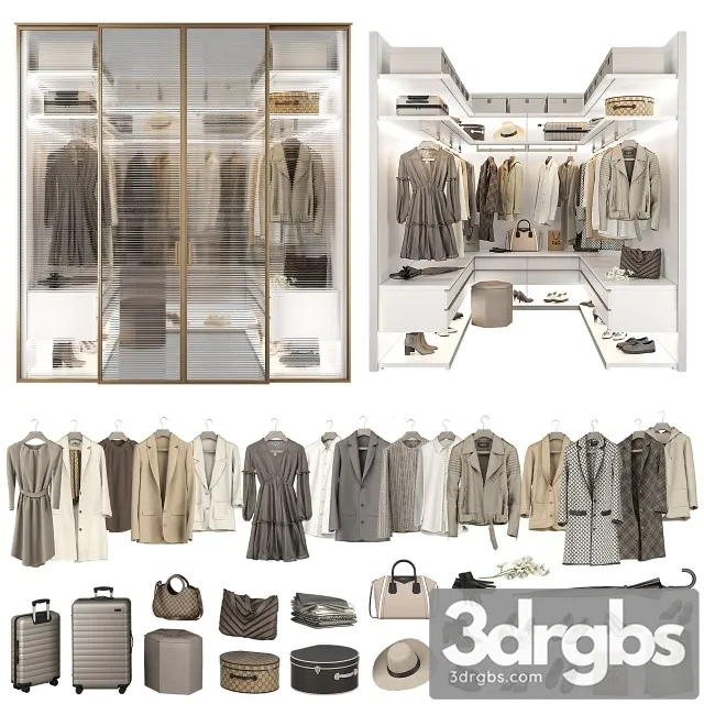 Walk Closet 98 Part 3 3D Model Free