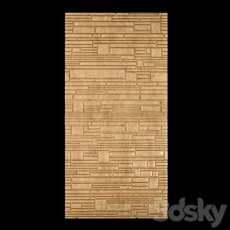 wall 3d panel decorative 3D Model