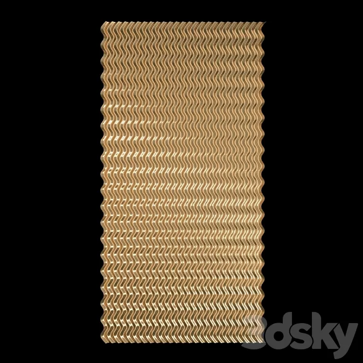 wall 3d panel decorative 3D Model