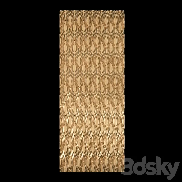 wall 3d panel decorative 3D Model