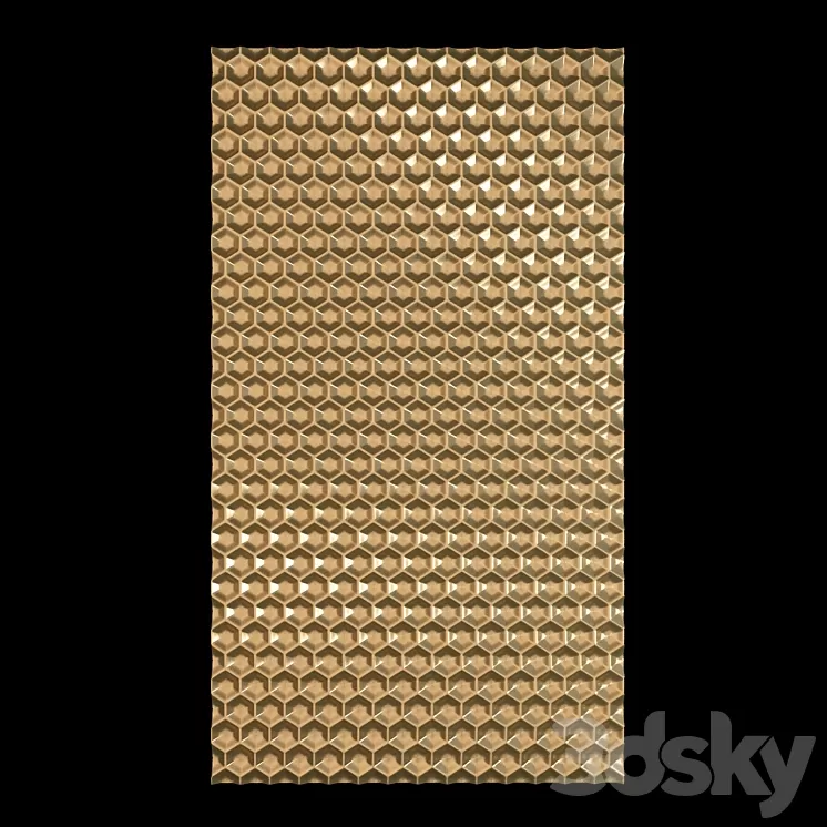 wall 3d panel decorative 3D Model