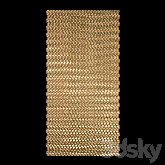 wall 3d panel decorative 3DModel