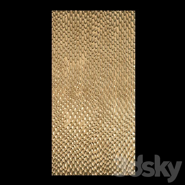 wall 3d panel decorative 3DModel