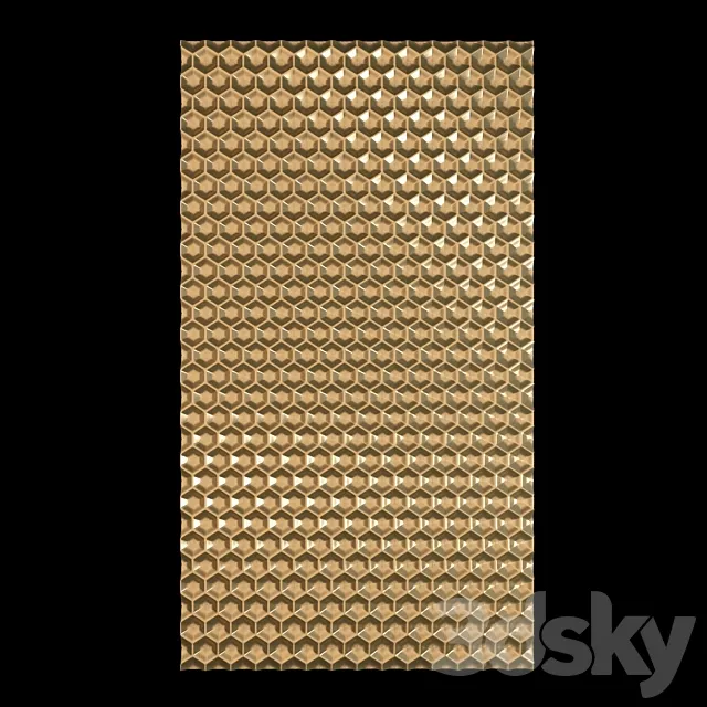 wall 3d panel decorative 3DModel