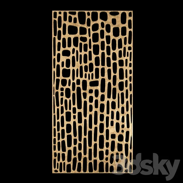 wall 3d panel decorative 3DModel