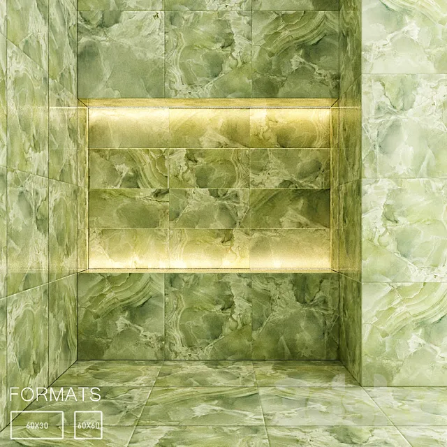 Wall and floor marble tiles No. 50 3D Model