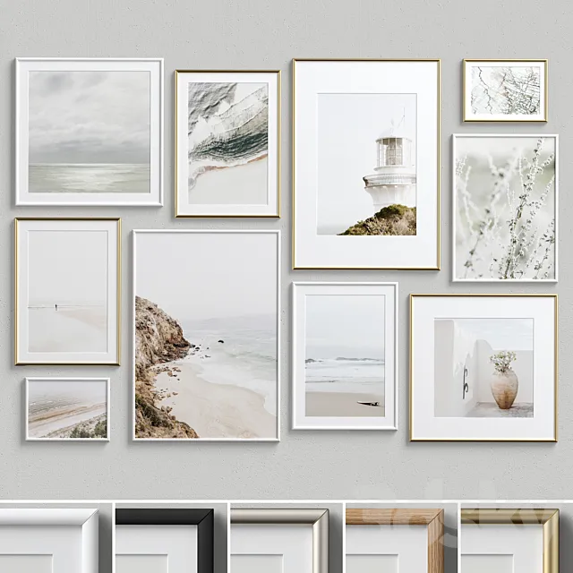 Wall Art Set-14 3D Model