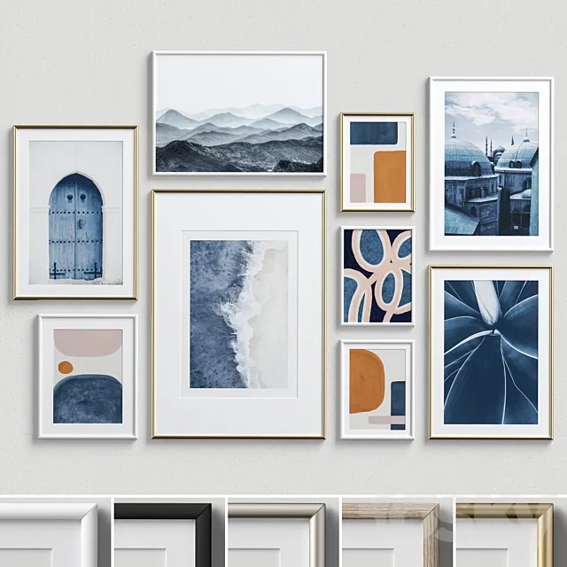 Wall Art Set-9 3D Model