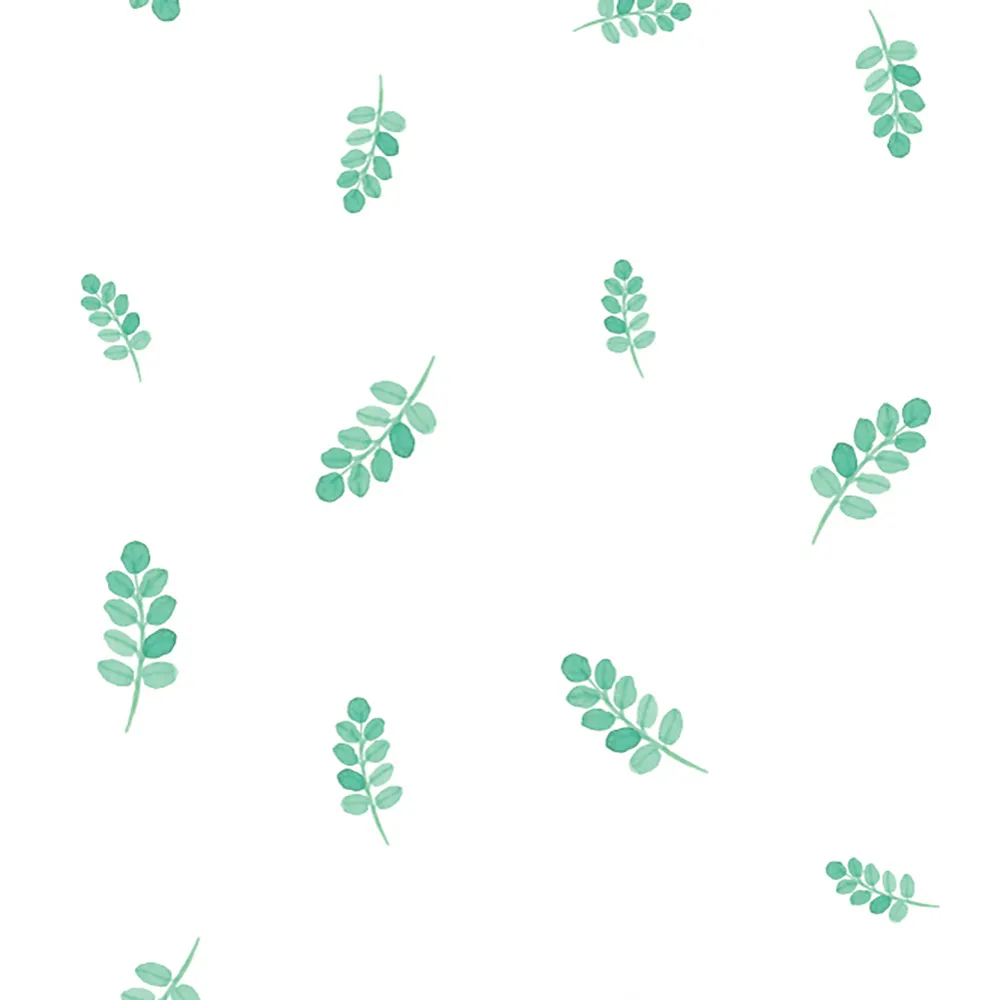 Wall Art - Wallpaper Akwarelowe Listki 3D Model