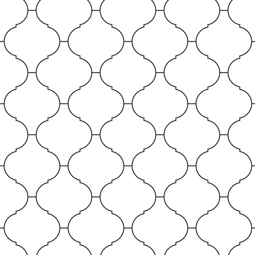 Wall Art - Wallpaper Arabesca Big 3D Model