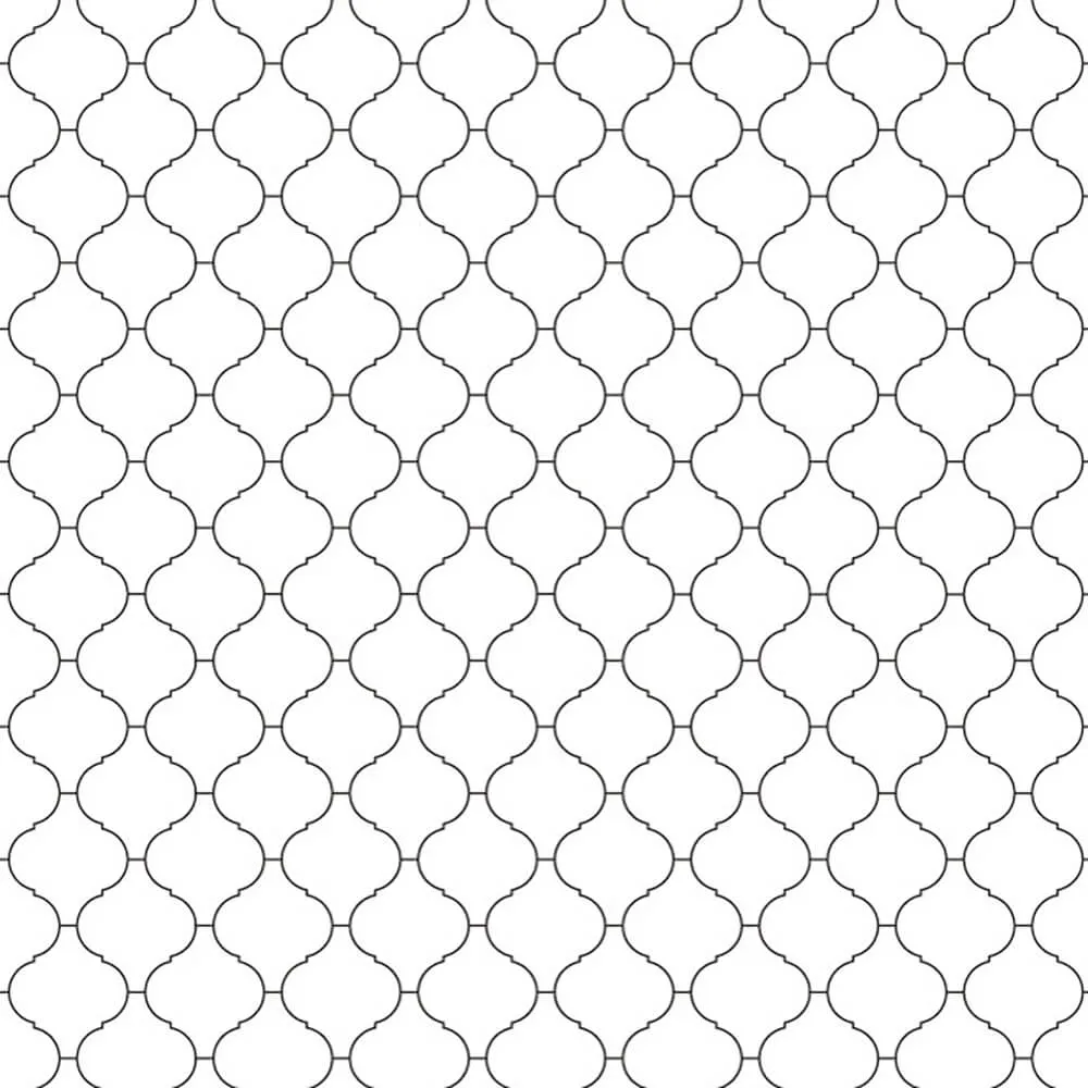 Wall Art - Wallpaper Arabesca Czarna 3D Model