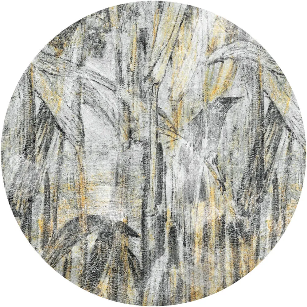 Wall Art - Wallpaper Aurora round 3D Model