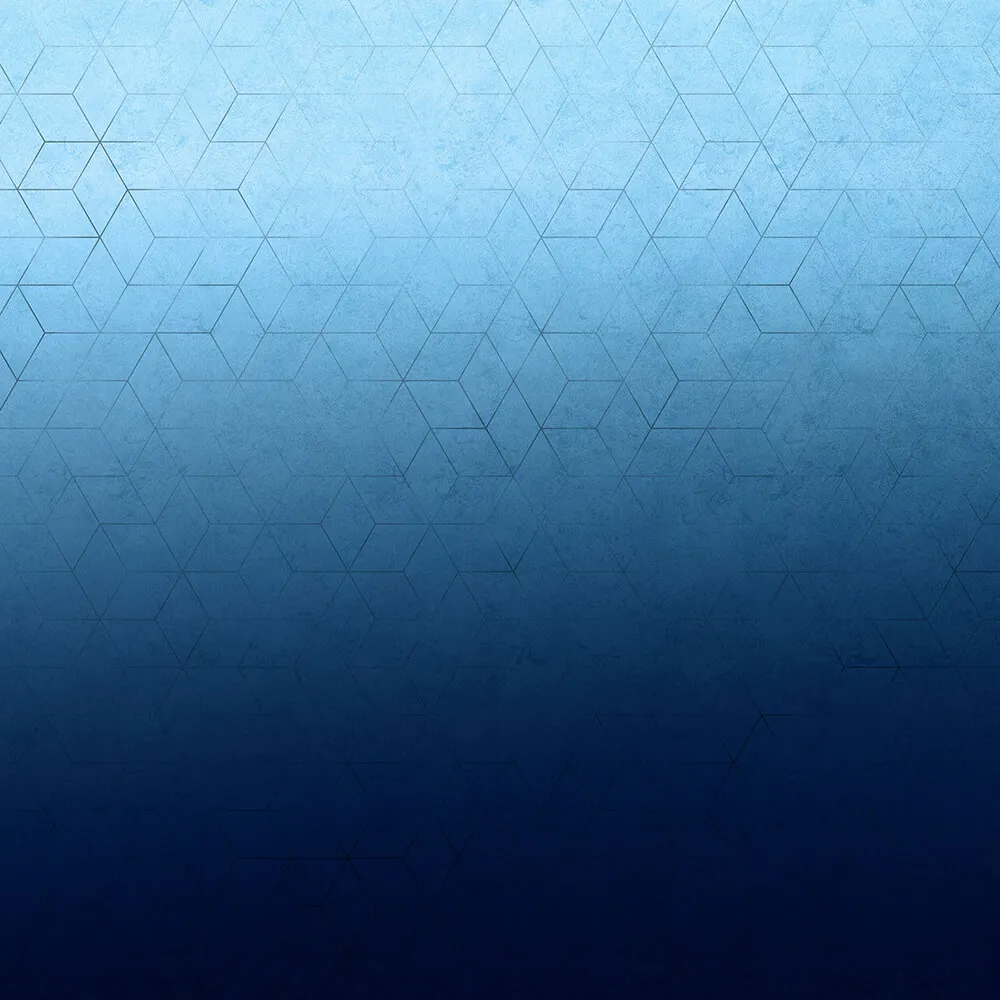 Wall Art - Wallpaper Blue Ombre 3D Model