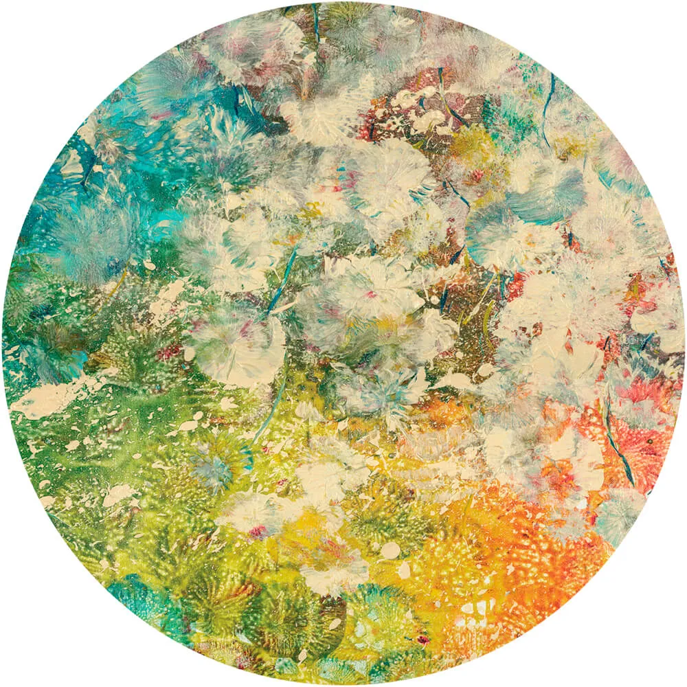 Wall Art - Wallpaper Bubble round 3D Model