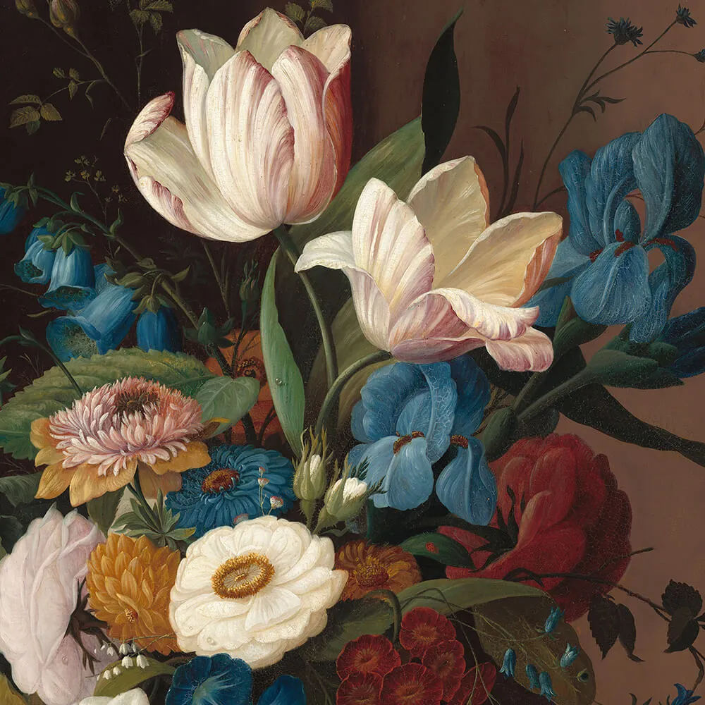 Wall Art - Wallpaper Dark Tulip 3D Model