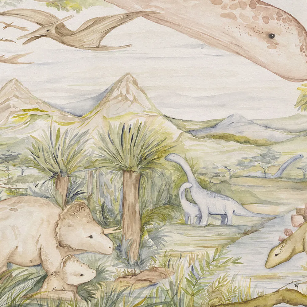 Wall Art - Wallpaper Dino Story 3D Model