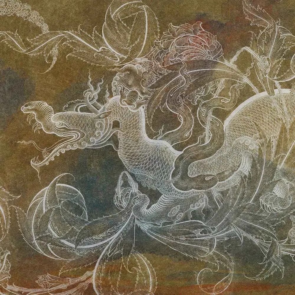 Wall Art - Wallpaper Draco 3D Model