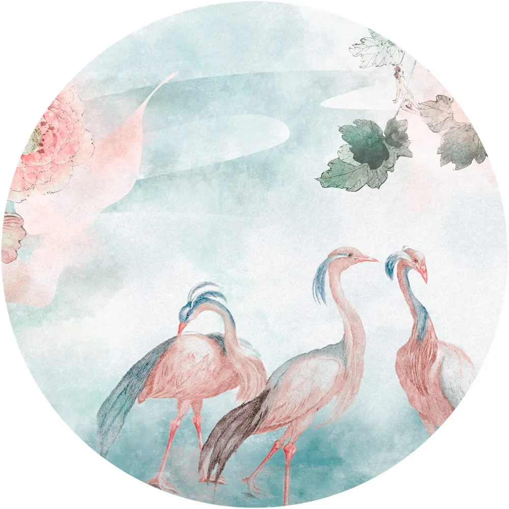 Wall Art - Wallpaper Eden round 3D Model