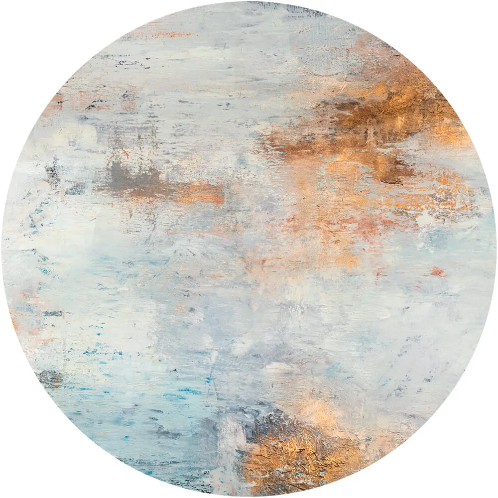 Wall Art - Wallpaper Elemental round 3D Model