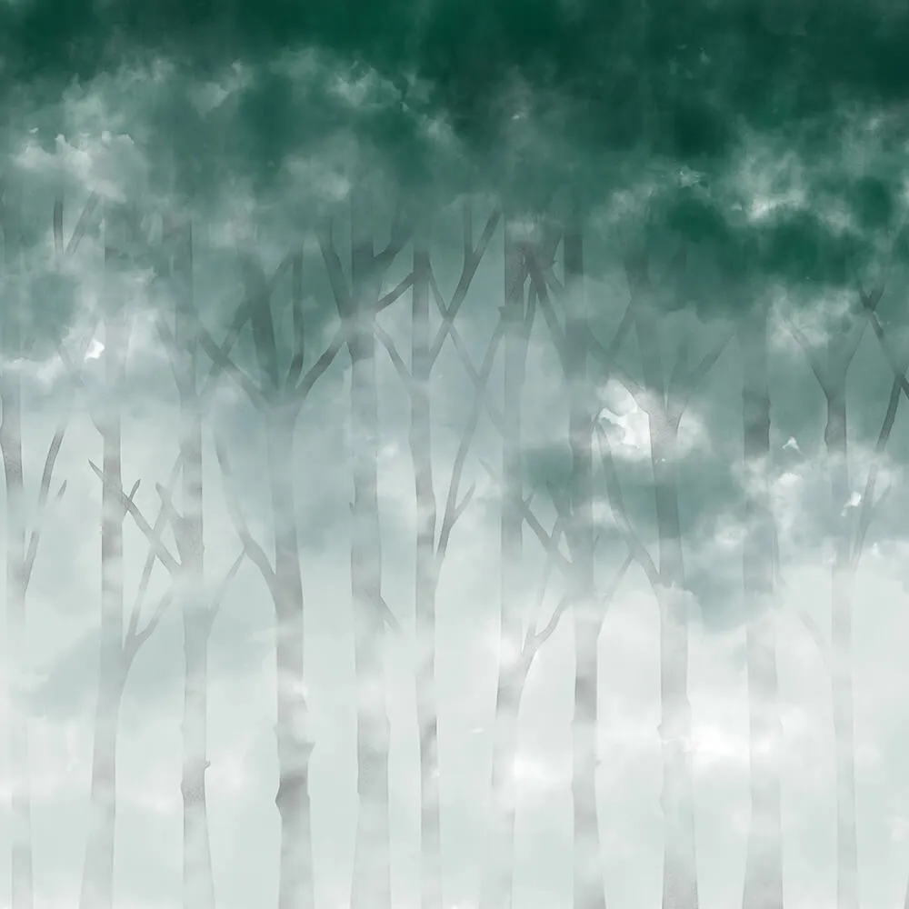 Wall Art - Wallpaper Enchanted Forest 3D Model