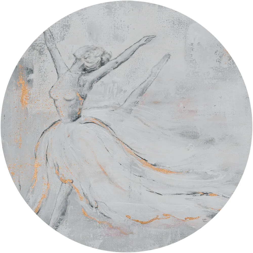 Wall Art - Wallpaper Ethereal round 3D Model