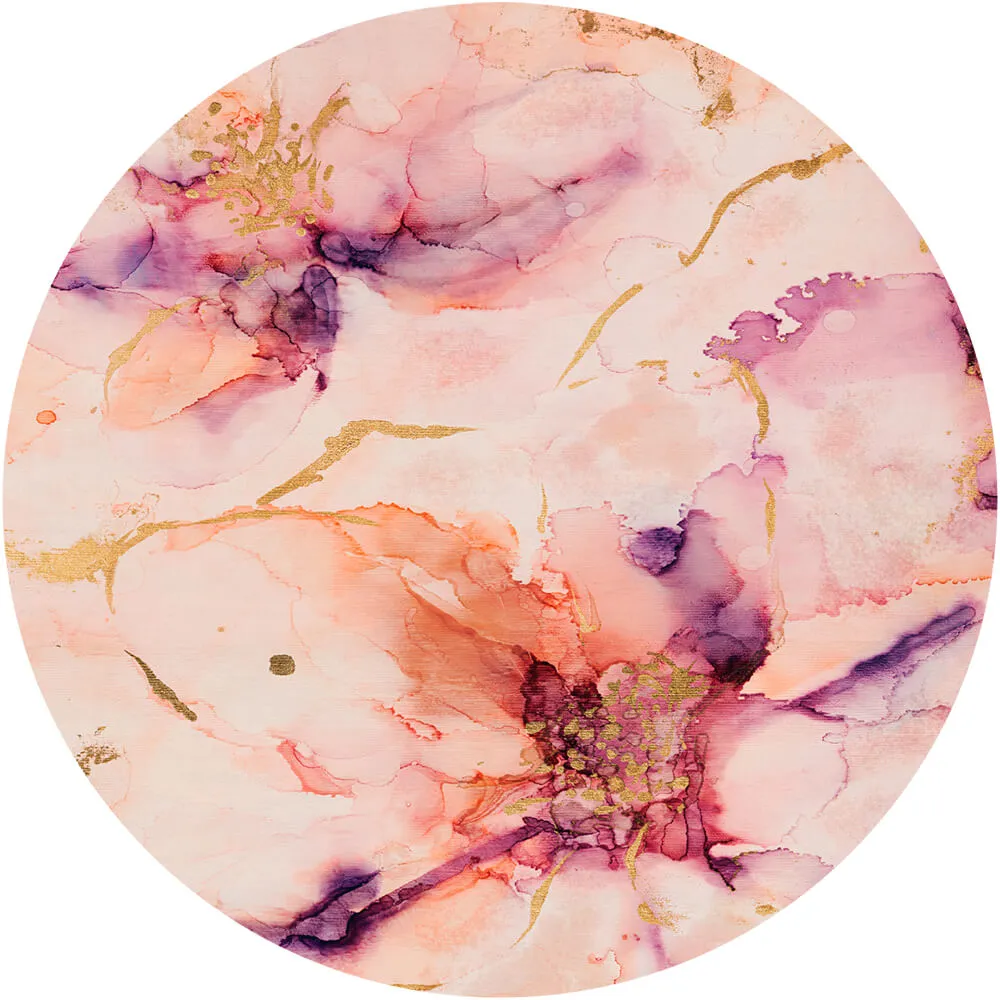 Wall Art - Wallpaper Fascino round 3D Model