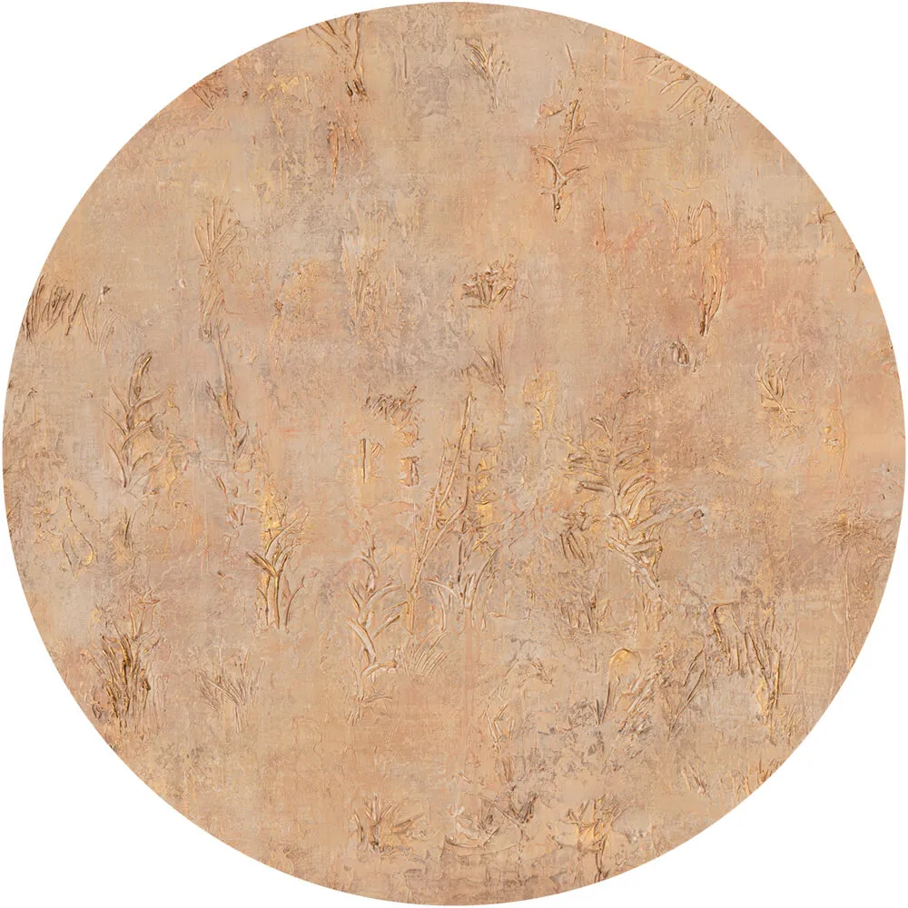 Wall Art - Wallpaper Frappe round 3D Model